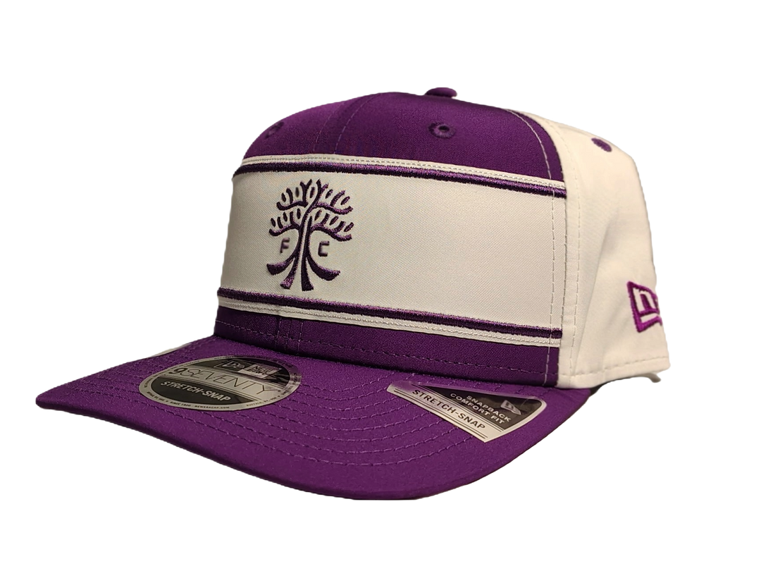 AUSTIN FC 970 SS WHITE PANEL PURPLE HAT