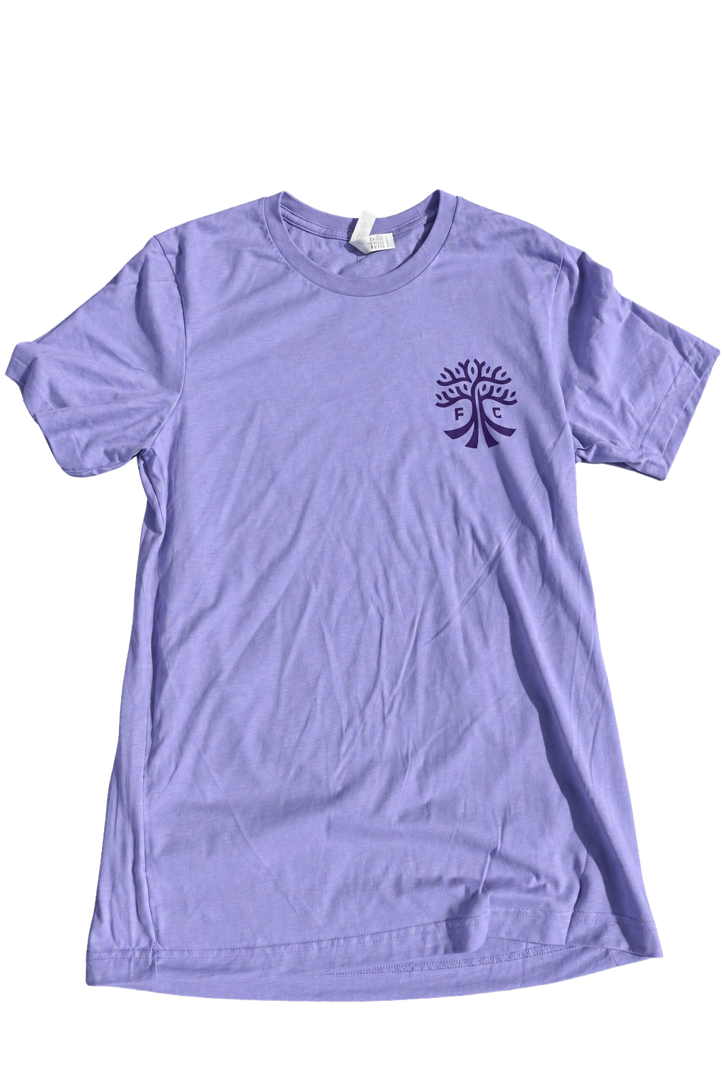 AUSTIN FC LAVENDER SUNSET WORDMARK TEE