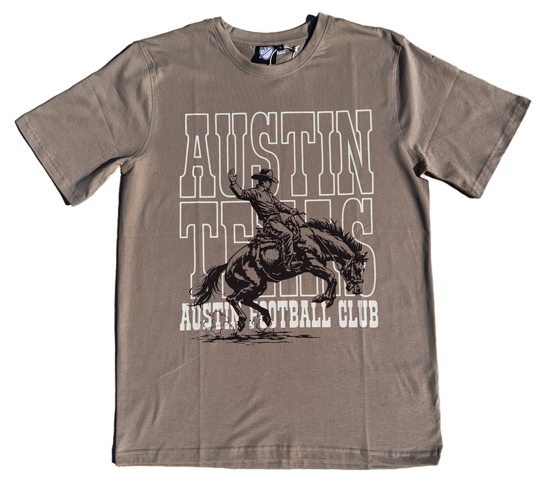 AUSTIN FC BUCKING BRONCO TEE