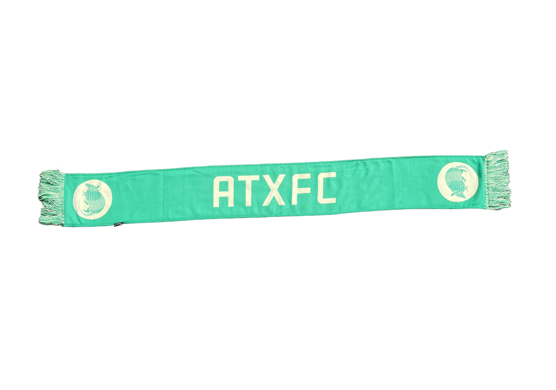 AUSTIN FC SCARF HOOK ARMADILLO GREEN