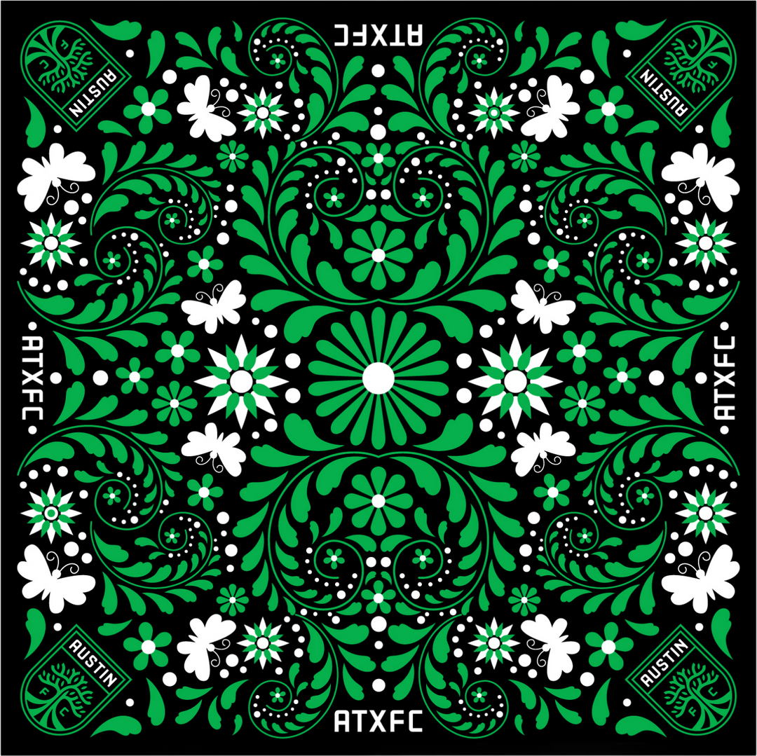 AUSTIN FC HISPANIC HERITAGE FLORAL BANDANA