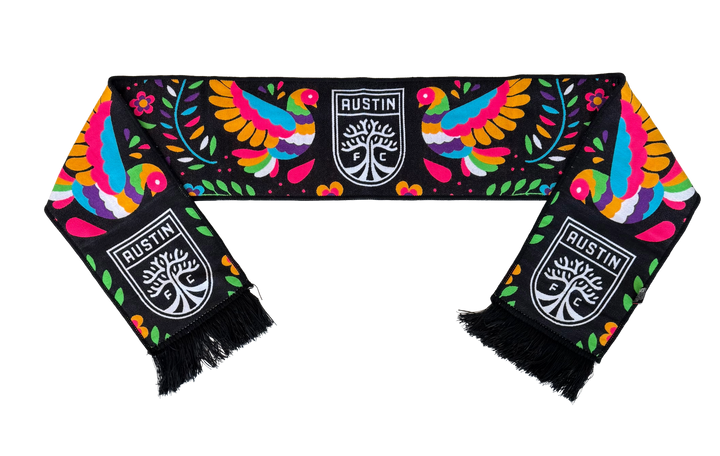 AUSTIN FC HISPANIC HERITAGE DOVE SCARF