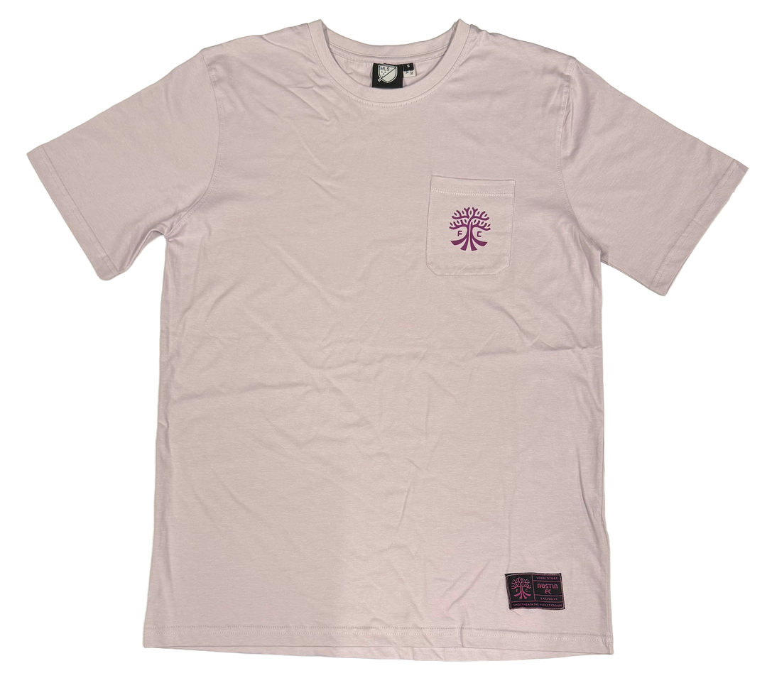 AUSTIN FC LAVENDER POCKET TEE