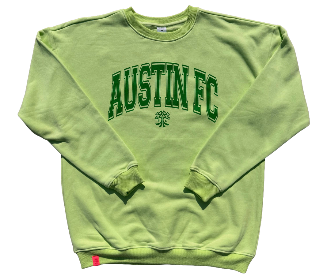 AUSTIN FC WOMEN'S GREEN MIRANDA CREWNECK